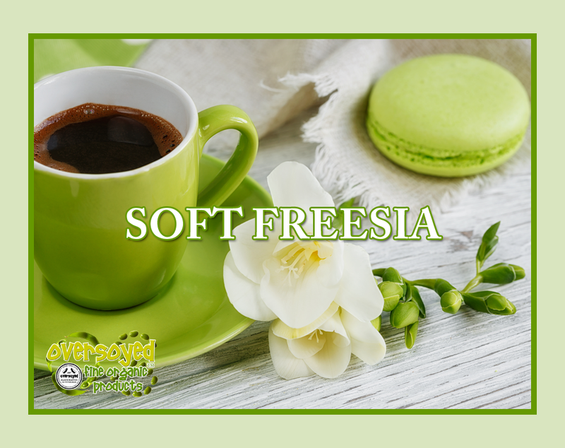 Soft Freesia Artisan Handcrafted Fluffy Whipped Cream Bath Soap