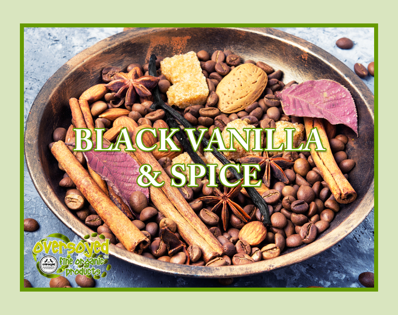 Black Vanilla & Spice Artisan Handcrafted Natural Organic Eau de Parfum Solid Fragrance Balm