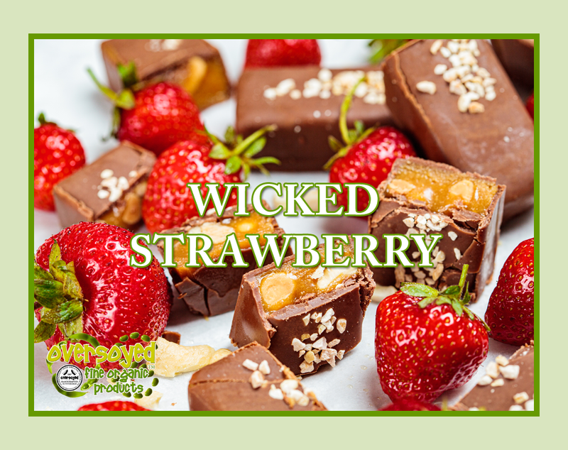 Wicked Strawberry Artisan Handcrafted Natural Organic Eau de Parfum Solid Fragrance Balm