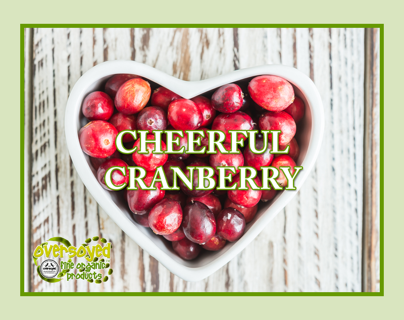 Cheerful Cranberry Artisan Handcrafted Natural Organic Eau de Parfum Solid Fragrance Balm