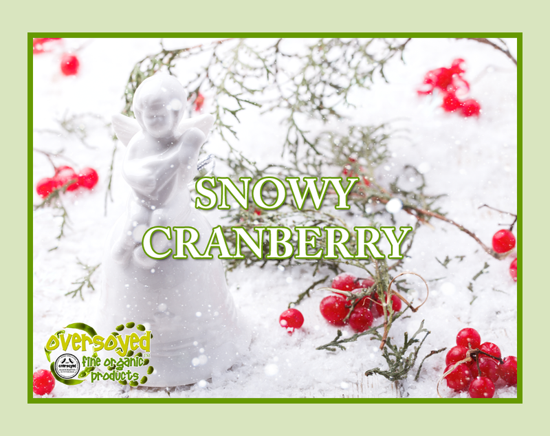 Snowy Cranberry Artisan Handcrafted Spa Relaxation Bath Salt Soak & Shower Effervescent