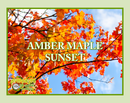 Amber Maple Sunset Artisan Handcrafted Natural Organic Eau de Parfum Solid Fragrance Balm