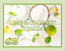 Lime & Coconut Colada Artisan Handcrafted Spa Relaxation Bath Salt Soak & Shower Effervescent