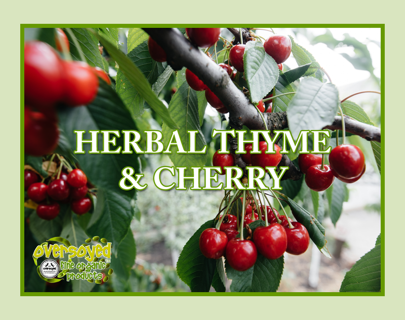Herbal Thyme & Cherry Artisan Handcrafted Natural Organic Extrait de Parfum Roll On Body Oil