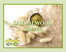 Sandalwood Cream Fierce Follicles™ Sleek & Fab™ Artisan Handcrafted Hair Shine Serum