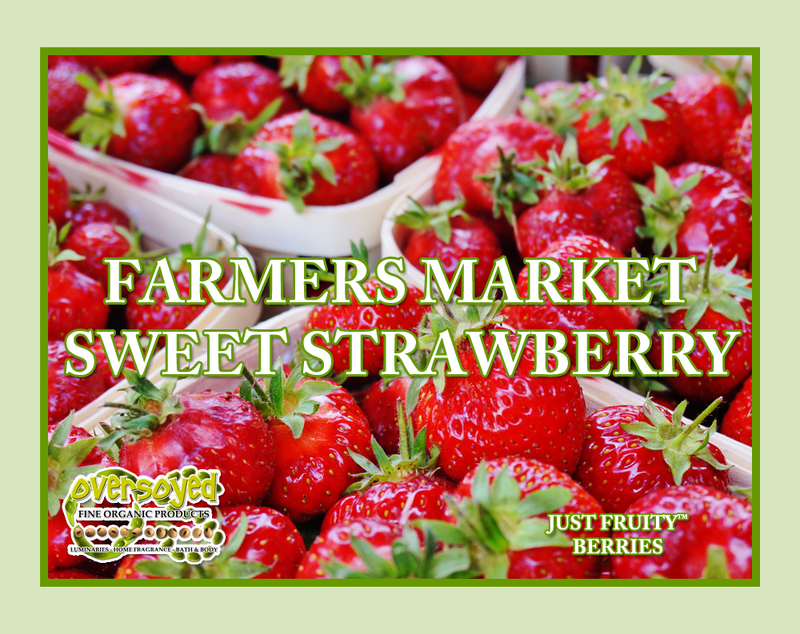 Farmers Market Sweet Strawberry Artisan Handcrafted Sugar Scrub & Body Polish