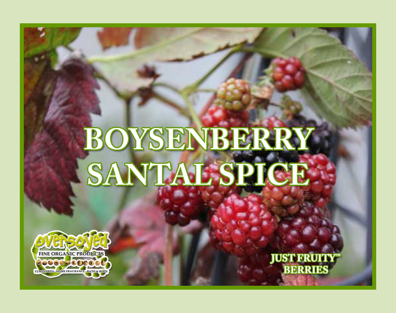 Boysenberry Santal Spice Artisan Handcrafted Exfoliating Soy Scrub & Facial Cleanser