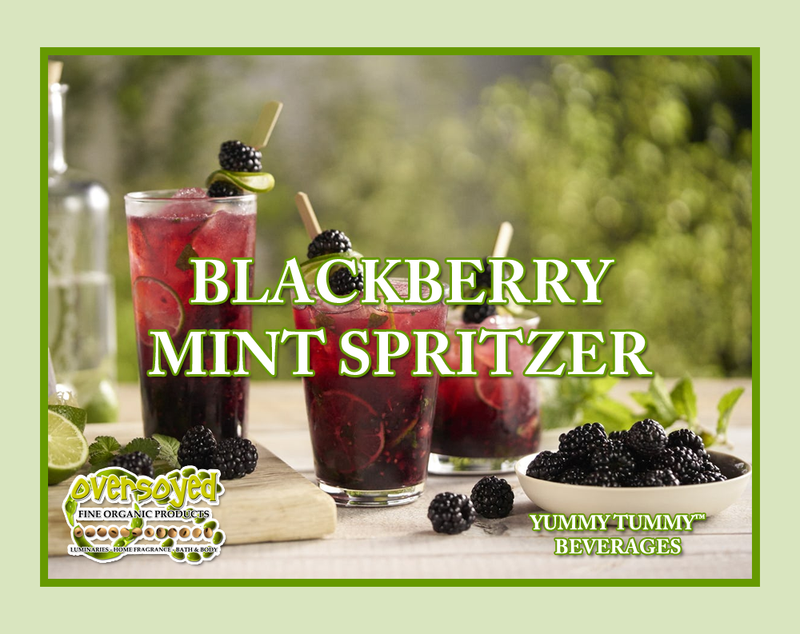 Blackberry Mint Spritzer Artisan Handcrafted Natural Organic Extrait de Parfum Body Oil Sample