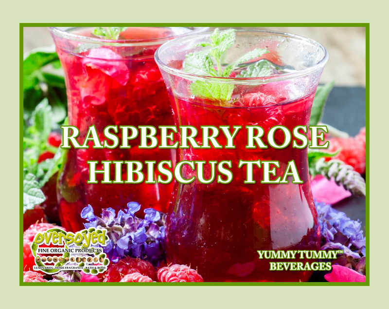 Raspberry Rose Hibiscus Tea Artisan Handcrafted Foaming Milk Bath