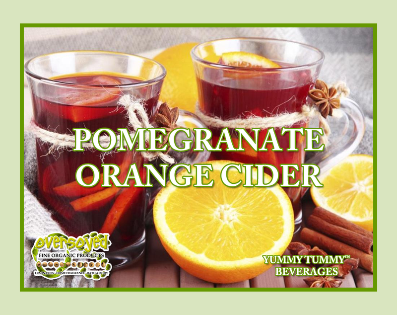 Pomegranate Orange Cider Artisan Handcrafted Triple Butter Beauty Bar Soap