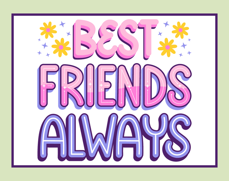 Best Friends Always Artisan Hand Poured Soy Tumbler Candle