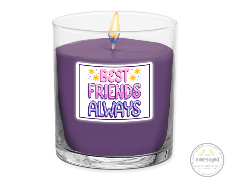 Best Friends Always Artisan Hand Poured Soy Tumbler Candle