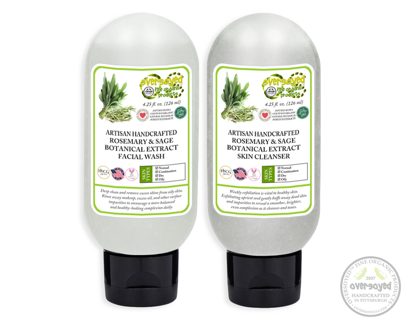 Rosemary & Sage Botanical Extract Facial Wash & Skin Cleanser
