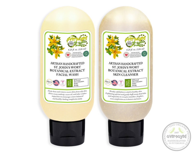 St. John's Wort Botanical Extract Facial Wash & Skin Cleanser