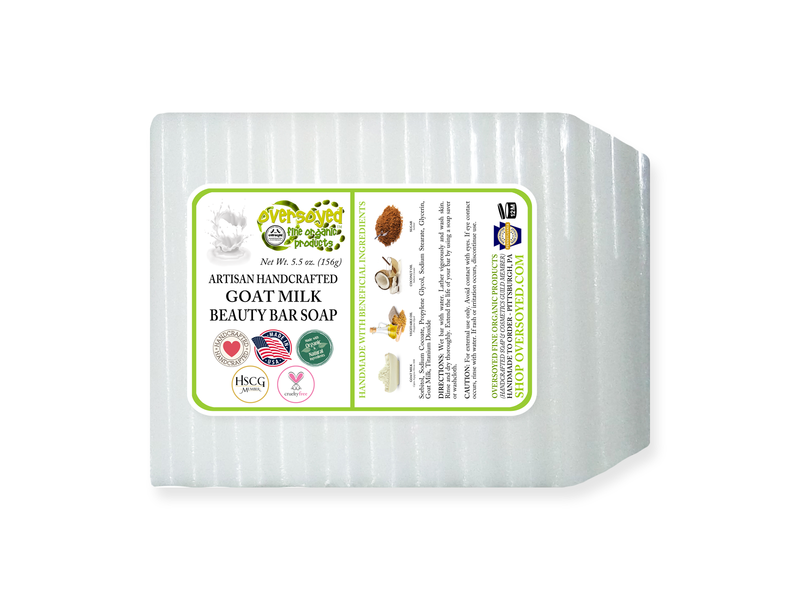 Goat Milk Artisan Handcrafted Unscented Specialty Beauty Bar Soap