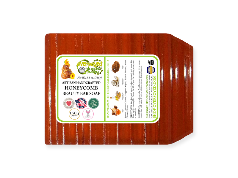 Honey Artisan Handcrafted Unscented Specialty Beauty Bar Soap
