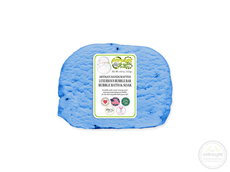 Country Blueberry Artisan Handcrafted Bubble Bar Bubble Bath & Soak