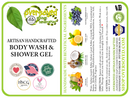 Mandarin Cranberry Artisan Handcrafted Body Wash & Shower Gel