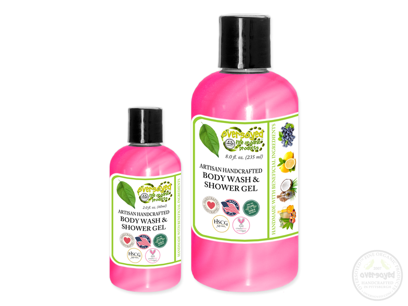Pomegranate Geranium Artisan Handcrafted Body Wash & Shower Gel