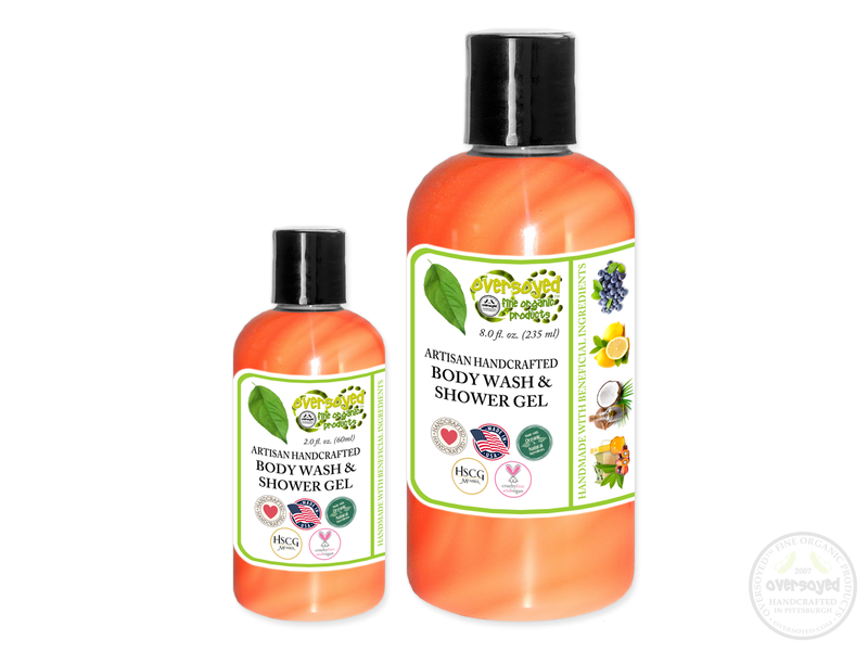 Mandarin Cannabis Artisan Handcrafted Body Wash & Shower Gel