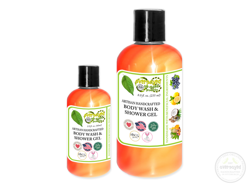 Juicy Nectarine & Mint Artisan Handcrafted Body Wash & Shower Gel
