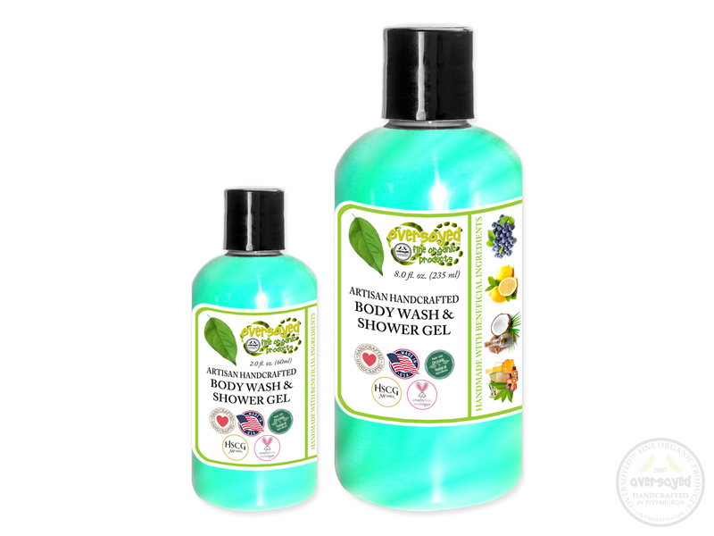 Turquoise Water Blossom Artisan Handcrafted Body Wash & Shower Gel