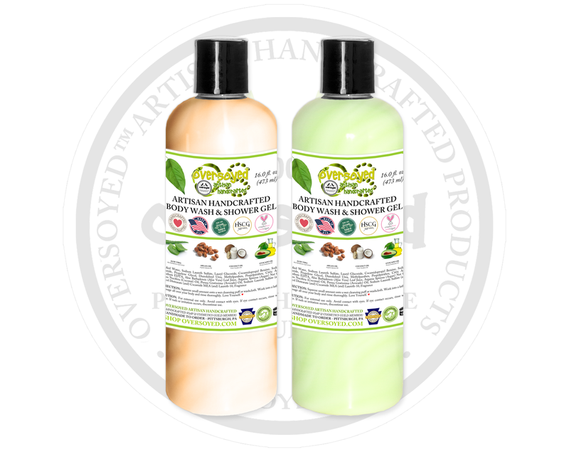 OverSoyed Artisan Handcrafted - Artisan Handcrafted Body Wash & Shower Gel Gift Set Deluxe Size Duo
