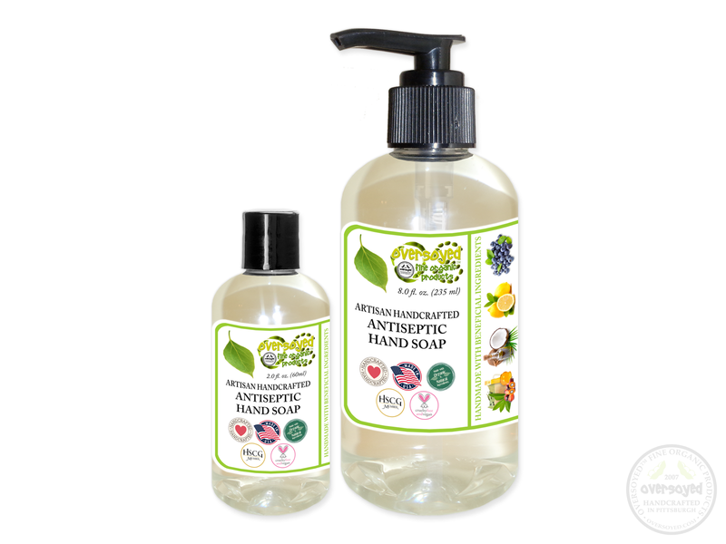 Shea Butter & Rice Flower Artisan Handcrafted Natural Antiseptic Liquid Hand Soap
