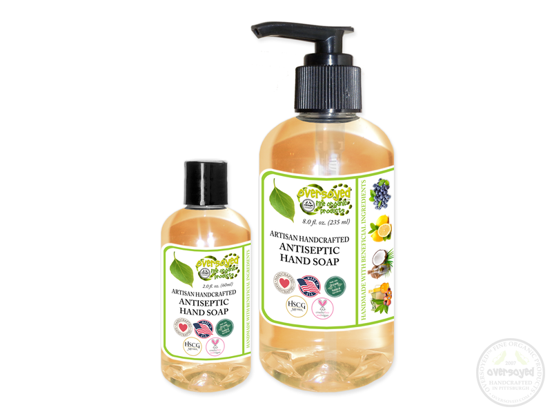 Coconut Bourbon Artisan Handcrafted Natural Antiseptic Liquid Hand Soap