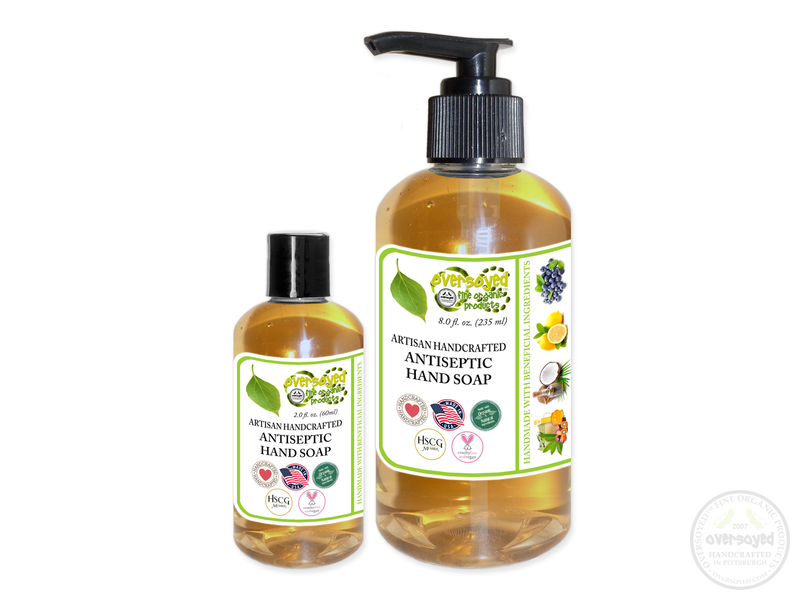 Sugared Amber & Pear Artisan Handcrafted Natural Antiseptic Liquid Hand Soap