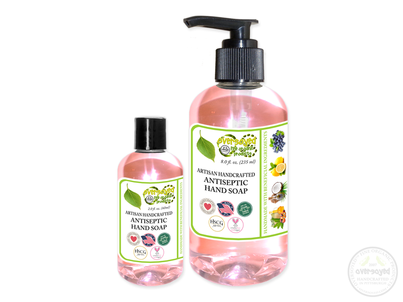 Strawberry Vanilla Artisan Handcrafted Natural Antiseptic Liquid Hand Soap