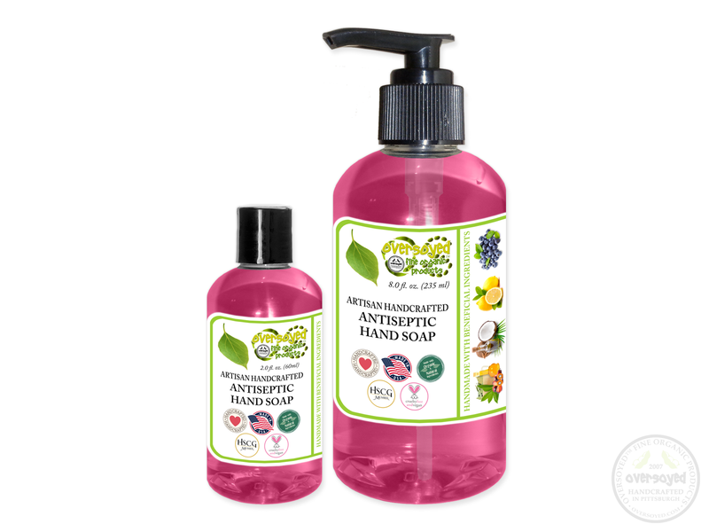 Pink Peony Artisan Handcrafted Natural Antiseptic Liquid Hand Soap