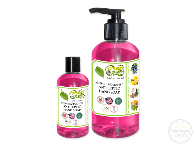 Wild Hibiscus Prosecco Artisan Handcrafted Natural Antiseptic Liquid Hand Soap