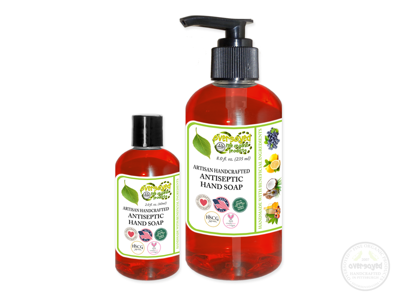 Straight Strawberry Artisan Handcrafted Natural Antiseptic Liquid Hand Soap
