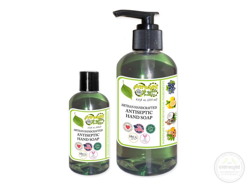 Cool Cucumber Artisan Handcrafted Natural Antiseptic Liquid Hand Soap