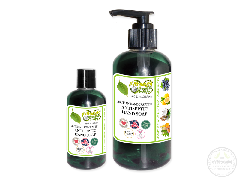Spiced Mint Artisan Handcrafted Natural Antiseptic Liquid Hand Soap