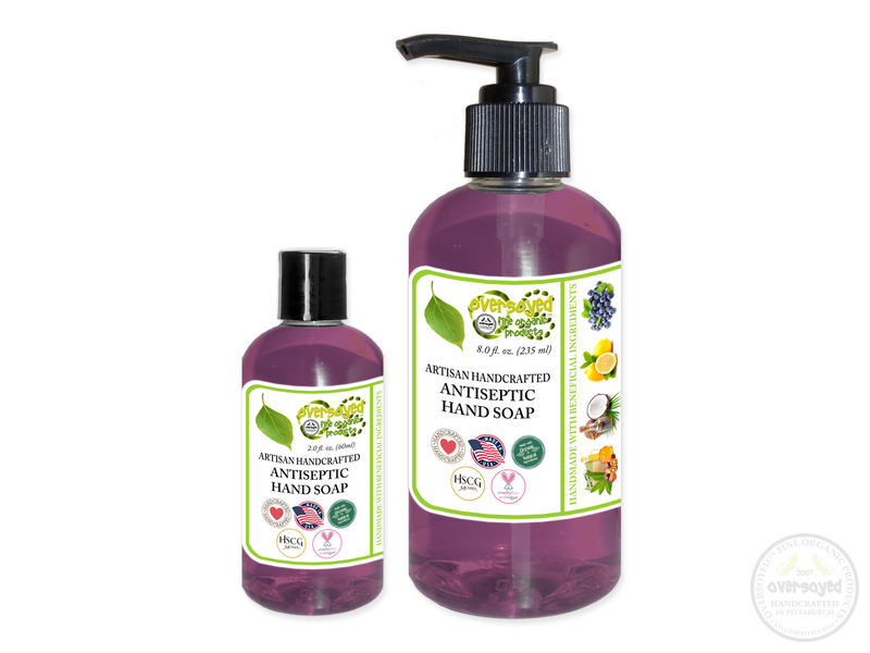 Sparkling Blackcurrant Wine Artisan Handcrafted Natural Antiseptic Liquid Hand Soap