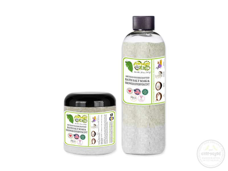 Vanilla Liqueur Artisan Handcrafted Spa Relaxation Bath Salt Soak & Shower Effervescent