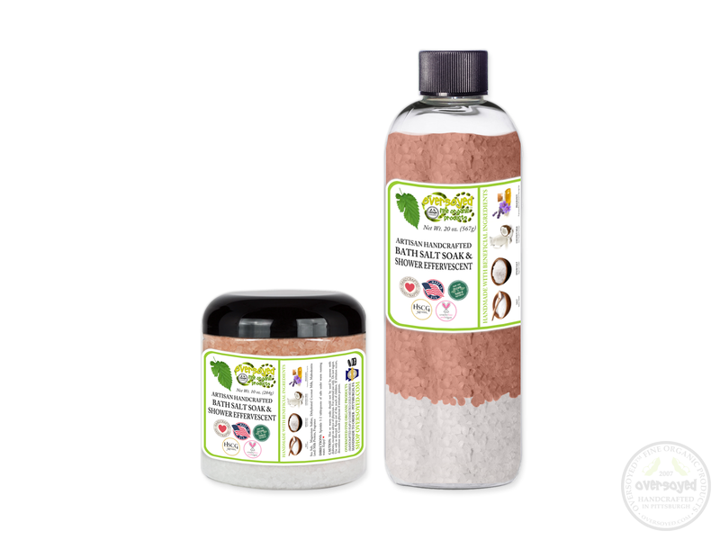 Pecan & Pralines Artisan Handcrafted Spa Relaxation Bath Salt Soak & Shower Effervescent