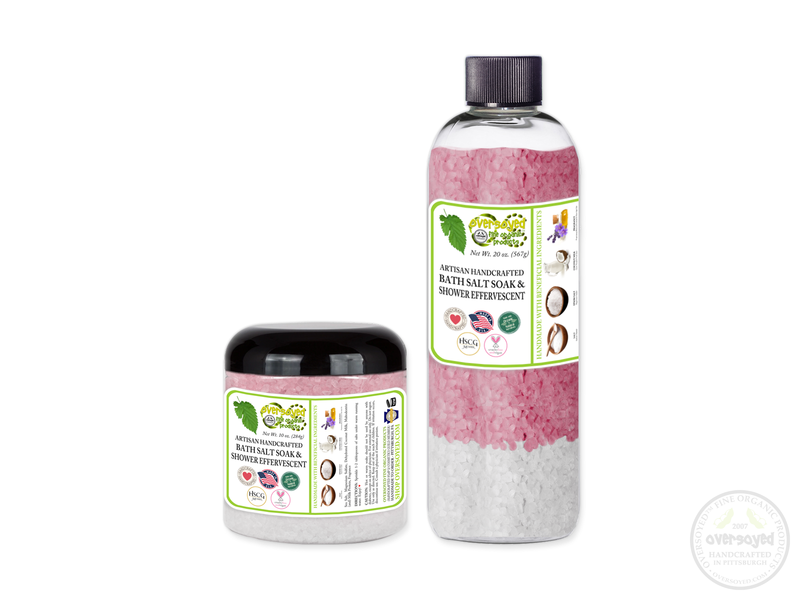 Candy Cane Bliss Artisan Handcrafted Spa Relaxation Bath Salt Soak & Shower Effervescent