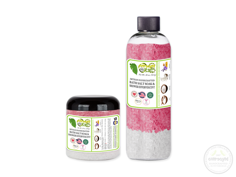 Kombucha Berry Tea Artisan Handcrafted Spa Relaxation Bath Salt Soak & Shower Effervescent