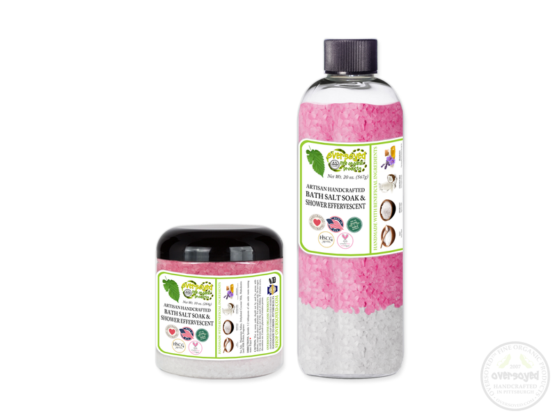 Raspberry Thumbprints Artisan Handcrafted Spa Relaxation Bath Salt Soak & Shower Effervescent