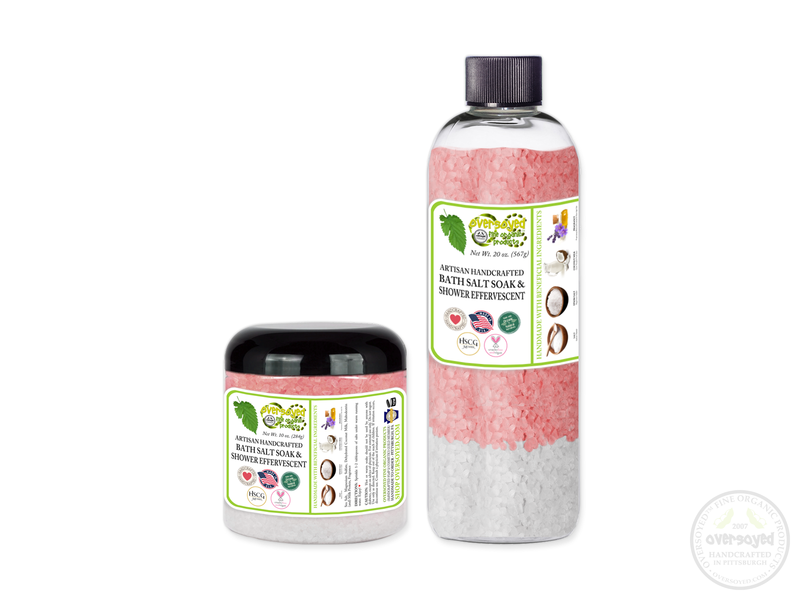 Pesche Con Crema Artisan Handcrafted Spa Relaxation Bath Salt Soak & Shower Effervescent