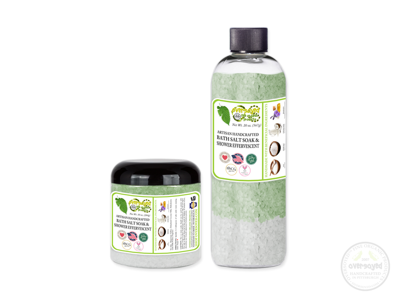 Bamboo Lime Artisan Handcrafted Spa Relaxation Bath Salt Soak & Shower Effervescent