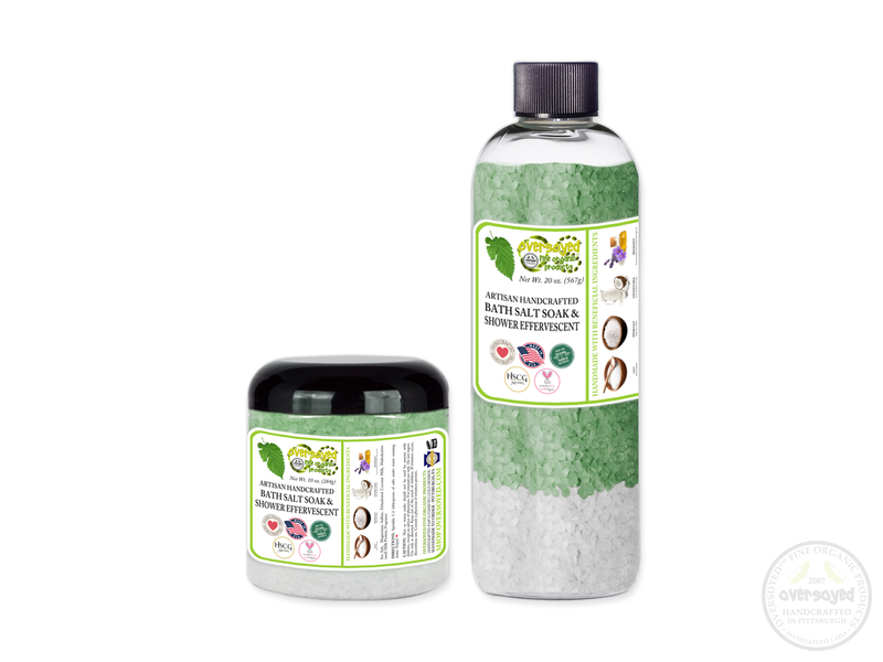 Green Grass Artisan Handcrafted Spa Relaxation Bath Salt Soak & Shower Effervescent