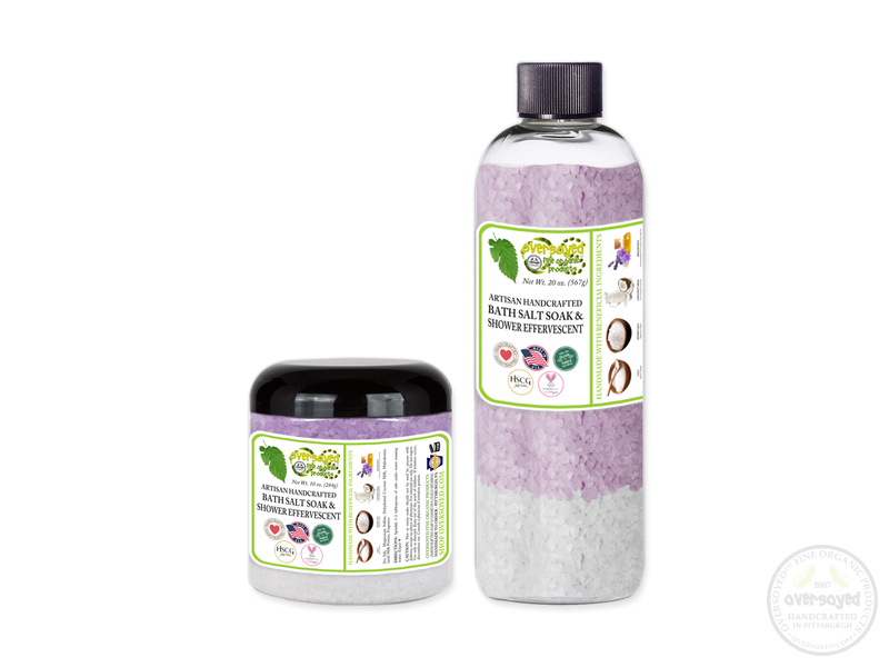 Blackberry Mint Spritzer Artisan Handcrafted Spa Relaxation Bath Salt Soak & Shower Effervescent