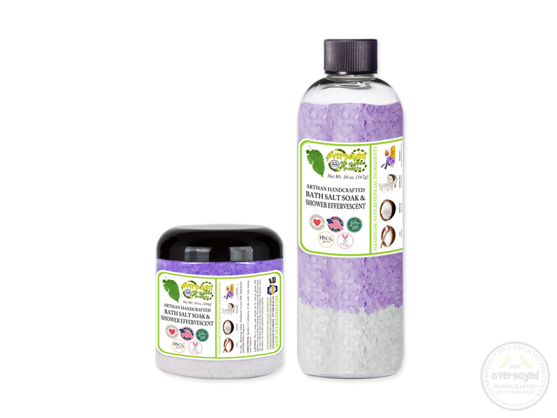Lavender Spice Artisan Handcrafted Spa Relaxation Bath Salt Soak & Shower Effervescent