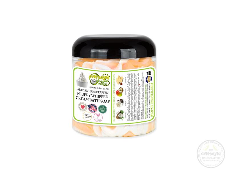 Orange & Goji Berry Artisan Handcrafted Fluffy Whipped Cream Bath Soap
