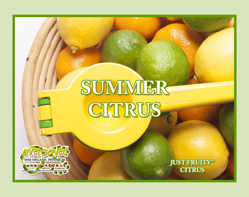 Summer Citrus Artisan Handcrafted Natural Organic Extrait de Parfum Body Oil Sample