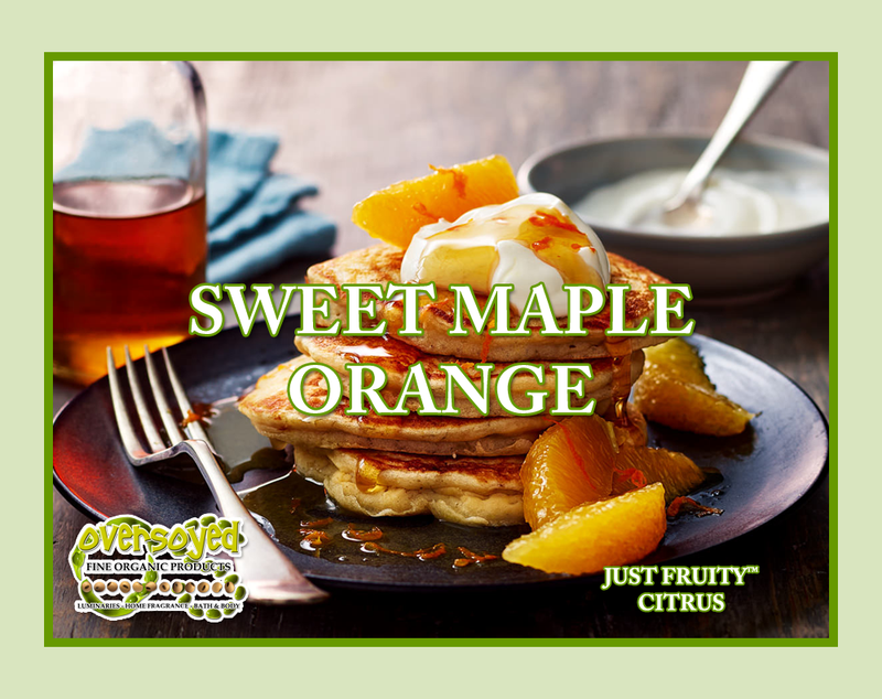 Sweet Maple Orange Artisan Handcrafted Whipped Shaving Cream Soap